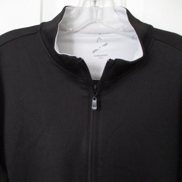 HEAD Golf Mens L/S Black Stretch 1/2 Zip Sweater NWOT - Size Medium - Picture 1 of 3